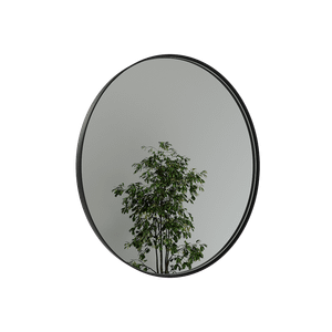 Зеркало в черной раме RAUNTEL L, 101 х 101 см