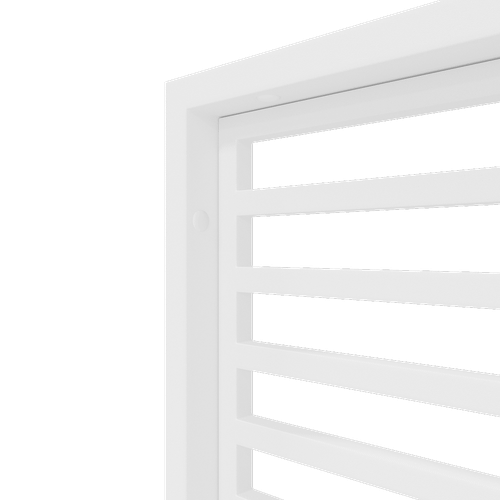 Перегородка белая LATTIQUE G, 217 х 80 см