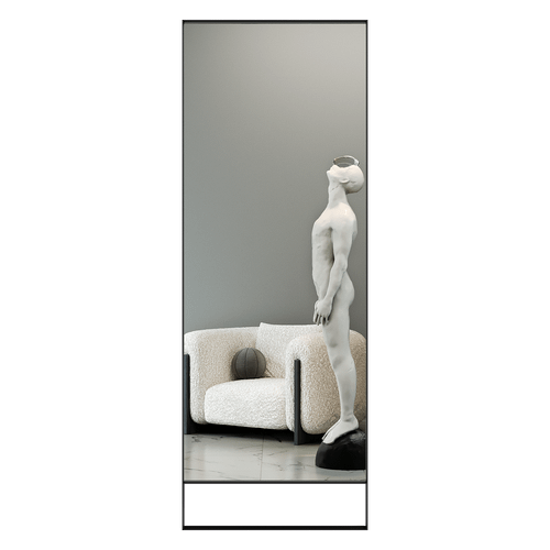 Зеркало в черной раме HALFEO Slim Leg, 220 х 80 см