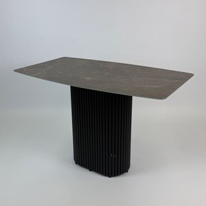 Обеденный стол TRUBIS с фотопечатью под тёмный мрамор, 120 х 71.5 см