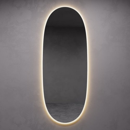 Зеркало KAPSUS с теплой подсветкой, 200 х 80 см