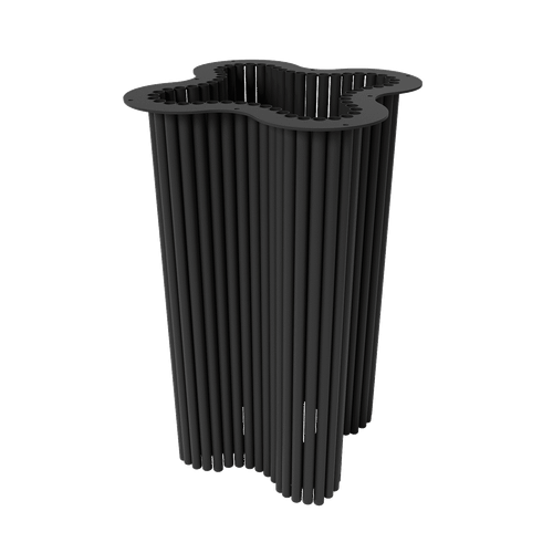 Подстолье черное TRUBIS C, 35 х 35 см