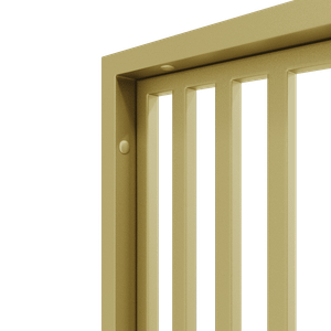 Перегородка золотая LATTIQUE V, 200 х 91 см