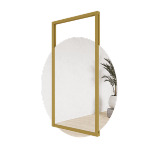 Зеркало в золотой раме KRAUGS, 89 х 79 см