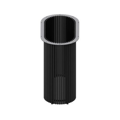 Подстолье черное TRUBIS Oval, 70 х 35 см