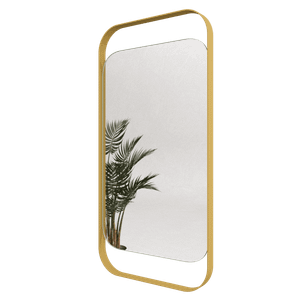 Зеркало в золотой раме KELUR, 100 х 50 см