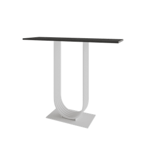 Консоль ARFEO 100 х 35 см, черный/белый
