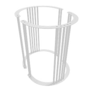 Подстолье белое VIOLURх2, 60 х 32.5 см
