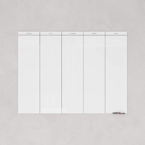 Стеклянный планер 90 x 120 см