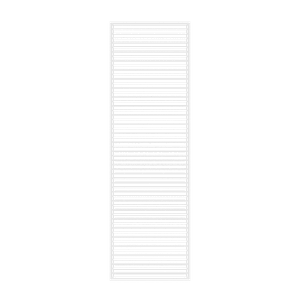 Перегородка белая LATTIQUE G, 217 х 80 см