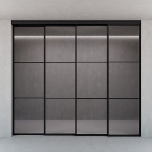 Каскадная перегородка с осветленным стеклом CHAIROVIA