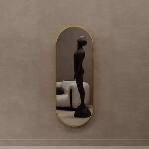 Зеркало в золотой раме NOLVIS M, 136 х 51 см