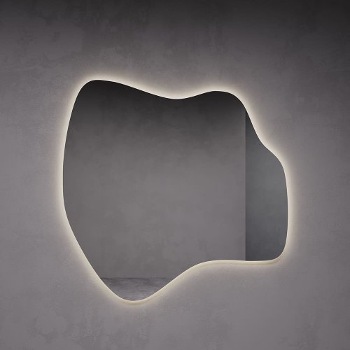 Зеркало NUVOLUR NF LED с нейтральной подсветкой, 140 х 140 см