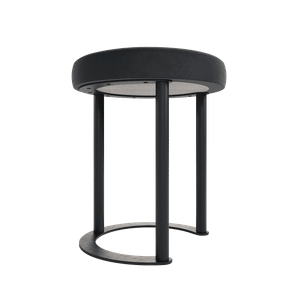 Пуф HORSIX 38 х 38 см, черное сиденье/черный