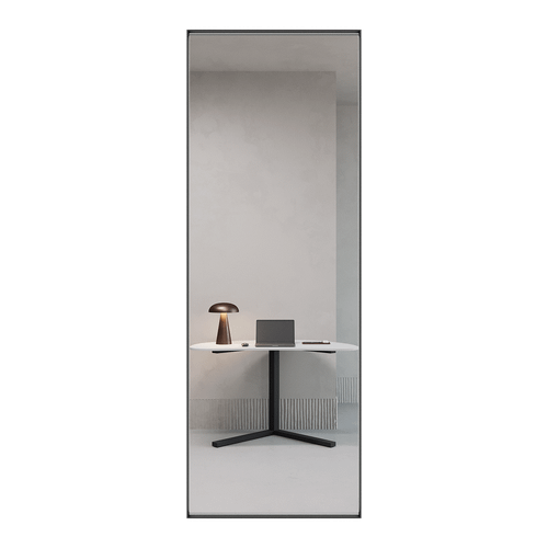 Зеркало в черной раме HALFEO M Slim, 140 х 50 см
