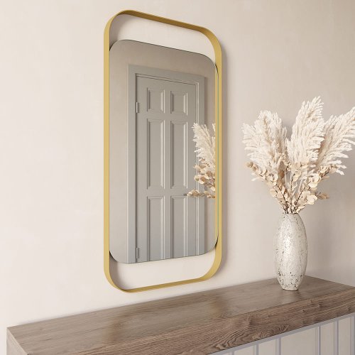 Зеркало в золотой раме KELUR, 100 х 50 см