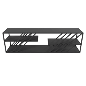 Тумба LATTISO черный, 194.2 х 43.2 см