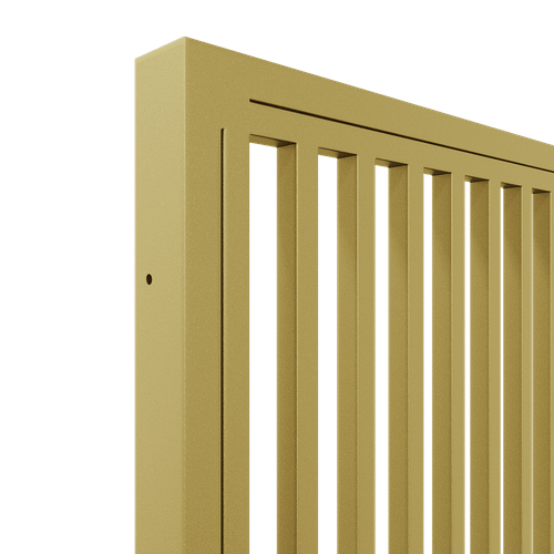 Перегородка золотая LATTIQUE V, 200 х 91 см