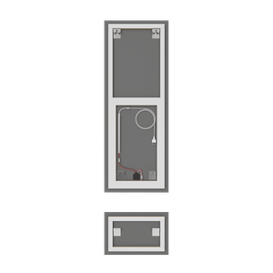 Зеркало с фронтальной подсветкой, ILLUMORA Duo NF LED