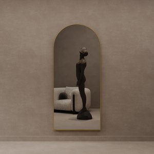 Зеркало в золотой раме ARKIS, 180 х 80 см