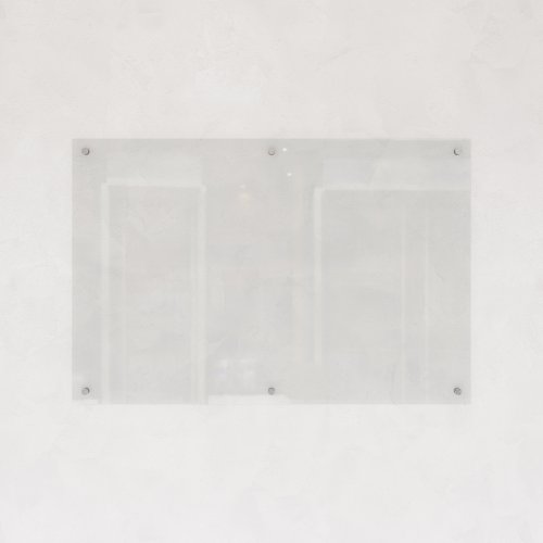 Стеклянная маркерная доска прозрачная 100 x 150 см