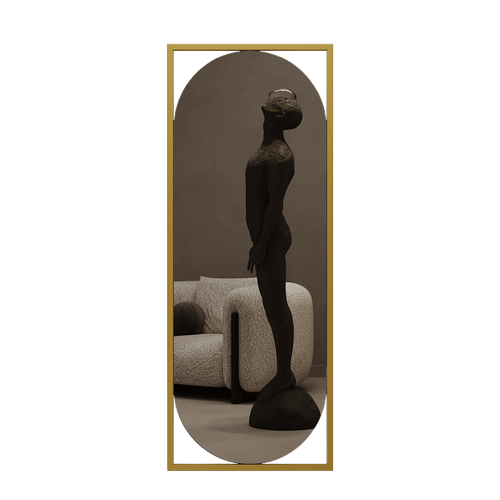 Зеркало в золотой раме KVADEN M, 139 х 54 см