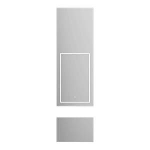 Зеркало с фронтальной подсветкой, ILLUMORA Duo NF LED