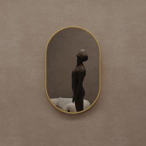 Зеркало в золотой раме NOLVIS S, 81 х 51 см