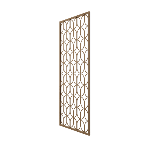 Металлическая перегородка FLOSUF 260 × 100 см бронзовая