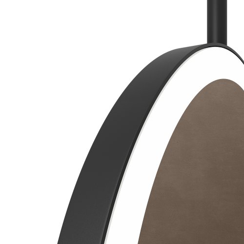 Зеркало в черной раме VERUF L LED