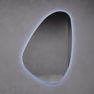 Зеркало NUVOLIS NF LED с холодной подсветкой, 130 х 90 см