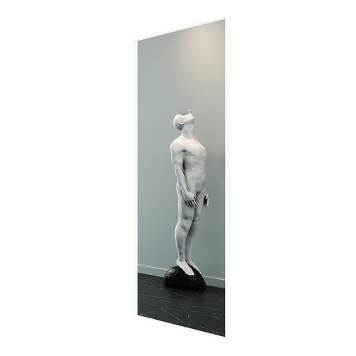 Зеркало в белой раме HALFEO XL Slim, 200 х 80 см