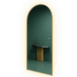 Зеркало в золотой раме с подсветкой 3 в 1, ARKIS L LED, 180 x 80 см