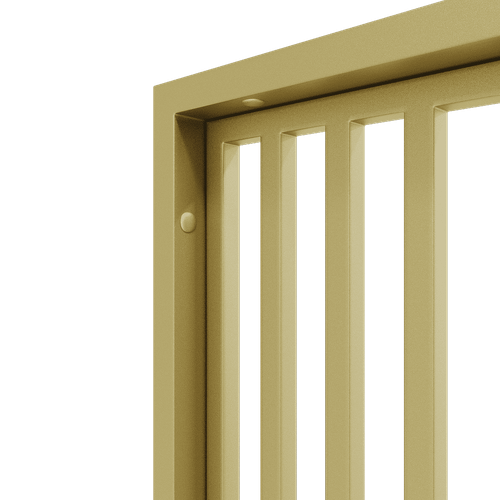 Перегородка золотая LATTIQUE V, 200 х 91 см