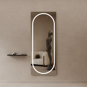 Зеркало HALFEO Slim NF LED XL с нейтральной подсветкой, 199 x 79 см