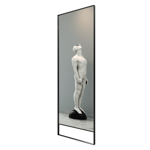Зеркало в черной раме HALFEO Slim Leg, 220 х 80 см