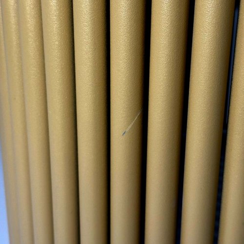 Обеденный стол TRUBIS Wood Oval белый/золотой, 180 х 90 см