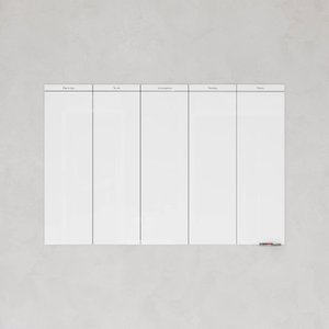 Стеклянный планер 100 x 150 см