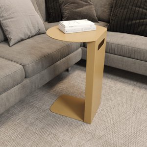 Журнальный столик KNISO золотой, 35 х 40 см