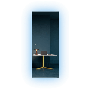 Зеркало с подсветкой 3 в 1, HALFEO NF LED L, 169 x 69 см