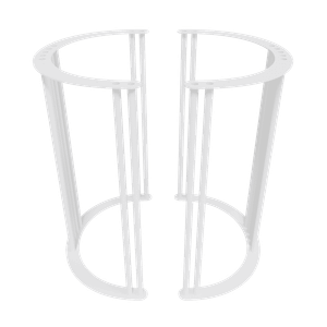 Подстолье белое VIOLURх2, 60 х 32.5 см