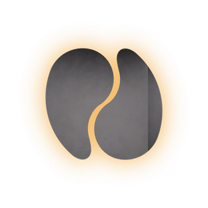 Зеркало EMBREUS NF LED с теплой подсветкой, 91.6 х 55 см