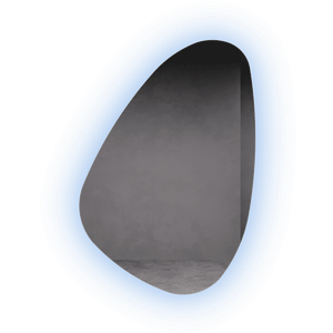 Зеркало NUVOLIS NF LED с холодной подсветкой, 130 х 90 см