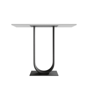 Консоль ARFEO 100 х 35 см, белый/черный