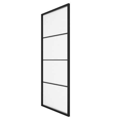 Перегородка с декоративной плёнкой ZONIQUE черная, 240 х 100 см