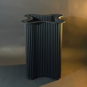 Подстолье черное TRUBIS Clever, 45 х 45 см