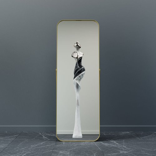 Зеркало в золотой раме KUVINUM, 170 х 60 см