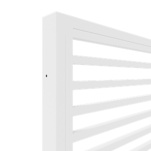 Перегородка белая LATTIQUE G, 217 х 80 см