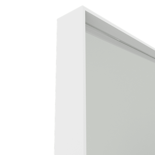 Зеркало в белой раме HALFEO Slim Leg, 220 х 80 см