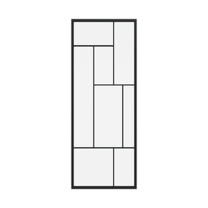 Статичная перегородка с бесцветным стеклом ETYLORN